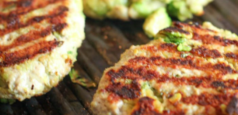 Chicken Avocado Burgers