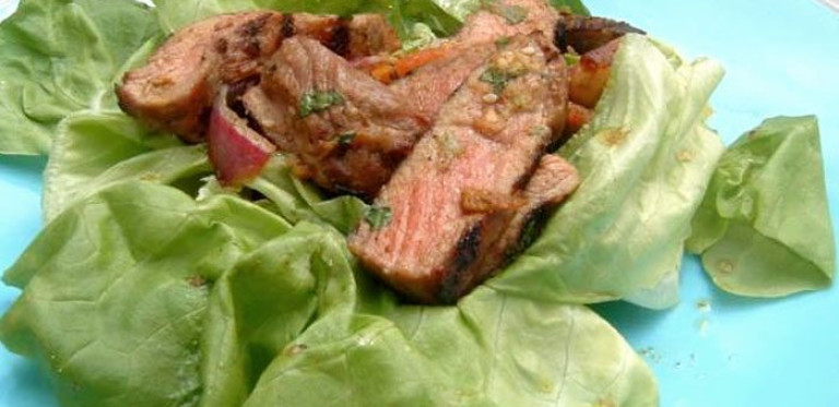 BBQ Newari Beef Salad